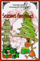 Giftbox (Seeds) Seasons Greetings - HoHoHo 59 (GIFTBOX SENT EMPTY & FLAT ONLY)